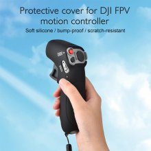 DJI FPV through the rocker silicone sleeve somatosensory handle protective sleeve dustproof and drop-proof