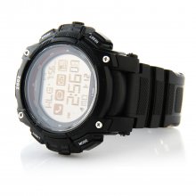 ZOOZ J1 IP68 Bluetooth Watch with Call SMS Sync Function for Android iOS Phone Black