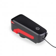 USB Rechargeable Waterproof Loud Horn Bike Headlight
