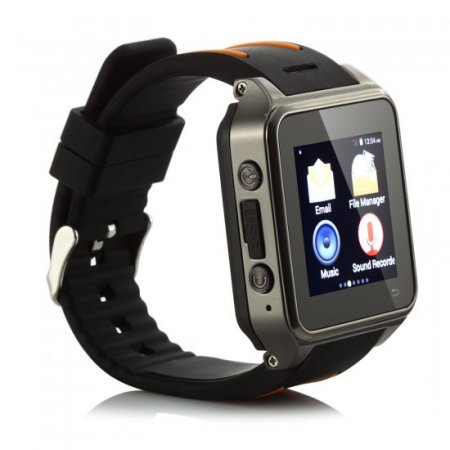 ZGPAX S82 Smart Watch Phone 1.54 Inch MTK6572W Dual Core Android 4.4 3G GPS Play Store