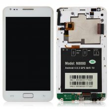LCD Screen + Touch Panel for TianXin i9220/N8000 Smartphone White