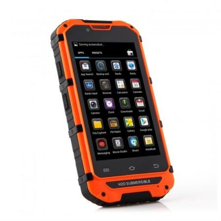 Tengda V6 Smartphone IP68 Android 4.2 MTK6572 4.0 Inch WiFi Orange