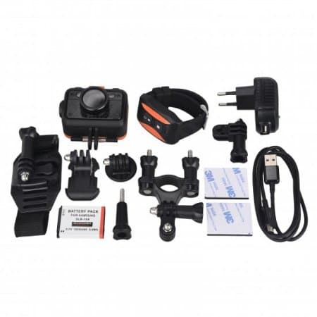 F100 WIFI Action Camera 5.0MP Full HD 1080P 60M Waterproof Sports DV Helmet Cycling