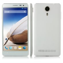 Kingelon V3 Smartphone Android 4.4 MTK6582 Quad Core 5.5 Inch HD Screen 1GB 8GB White