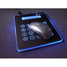 Slim Mousepad 3 Port USB HUB with Calculator For PC