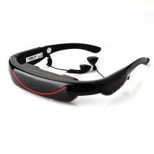 72 Inch 16:9 Wide Screen Virtual Video Glasses with AV Input 4GB Flash for iPhone iPad