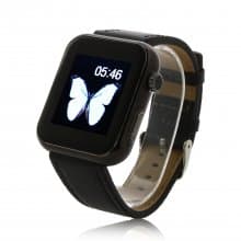 Atongm AW08 Bluetooth Watch Smart Watch with Call MMS Pedometer Anti-lost Black