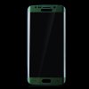 0.2mm Electroplating Tempered Glass Screen Protector for SAMSUNG S6 Edge Green