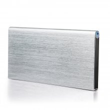 IHT P-18 18000mAh Dual USB Power Bank for iPhone iPad Smartphone - Silver