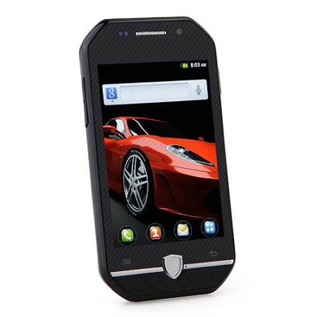 F599 Smartphone Android 2.3 MTK6515 3.4 Inch TFT Capacitive Screen - Black