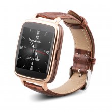 OUKITEL A28 Smart Bluetooth Watch 1.54 Inch IPS Heart Rate IP53 for iOS Android- Golden