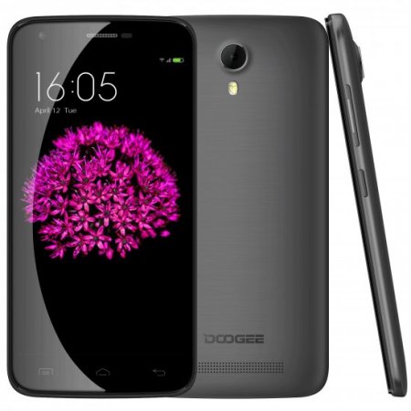 DOOGEE VALENCIA2 Y100 Pro Smartphone 5.0 Inch 4G MTK6735P Android 5.1 2GB 16GB Black