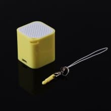 Bluetooth Speaker Music Player with Anti-Lost Camera Remote Shutter Function Yellow