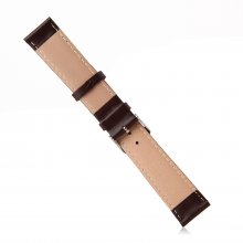 Top Layer Leather Buckle Watch Bands Straps For Apple Watch 38mm&42mm Dark Brown