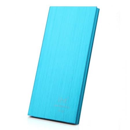 IHT P-18 18000mAh Dual USB Power Bank for iPhone iPad Smartphone - Blue