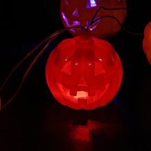 Halloween decoration props pumpkin light string skull eyeball light string bar shopping mall decoration props