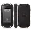 J5 Smartphone IP54 Tri-proof MTK6572W Dual Core Android 4.2 3G 2.4 Inch Black