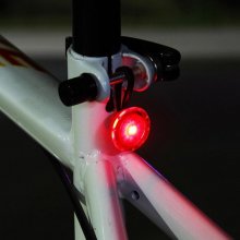 Luminous Outdoor Sports Light LED Bicycle Light Backpack Light Zipper Light Pet Night Light Bicycle Light
