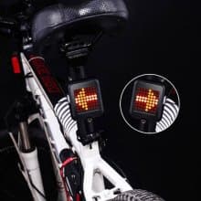 Fully Intelligent Steering Brake Tail Light Flasher Lamp Bicycle Riding Equipment Accessories