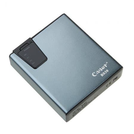Cager B030-3 7500mAh Mobile Booster Card Reader Power Bank for iPhone iPad iPod PSP Player