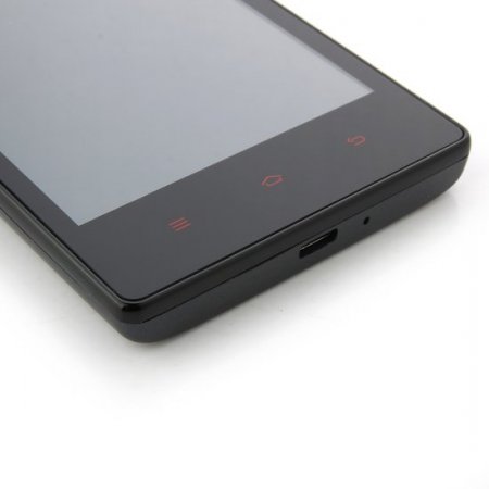 Kimi Red Smartphone Android 4.2 MTK6572W Dual Core 4.7 Inch IPS Screen GPS - Black