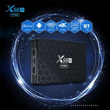 X98H pro Box Allwinner H618 Android 12.0 4GB 64GB HD Android TV Box Smart TV Box with 1080p BT5.0