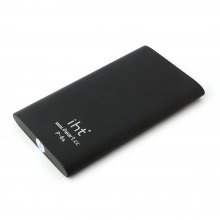 IHT P-6S 6600mAh Power Bank with 3-in-1 USB Cable for Smartphone Black