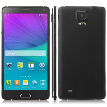 Tengda I9199s Smartphone MTK6582 Quad Core 5.8 Inch 1GB 8GB OTG Smart Wake Black