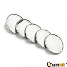 5pcs Auxiliary Round Mirror for Car Rearview Mirror Silver out let