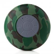 Mini Waterproof Stereo Wireless Bluetooth Speaker Handsfree with Suction Cup Camouflage
