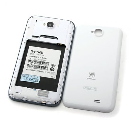 G'FIVE G9 Smartphone Aliyun OS MTK6589 Quad Core 5.7 Inch HD IPS Screen