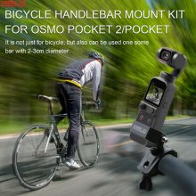 OSMO Pocket 2 Bike Holder Bicycle Holder Motorcycle Camera Holder For DJI Pocket 2 Expansion Accessories