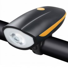 Bicycle Light Set Waterproof MTB Bike Horn Light USB Rechargeable Solar LED Headlight