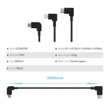 DJI Mini 2 Controller Micro USB Type-c IOS Data Cable 30CM For DJI Mavic Air 2 Tablet Holder Line Accessory