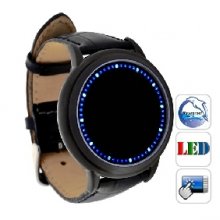 Abyss - Touch Screen LED Watch with Blue and White LEDs