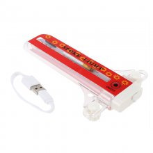 Bike Wheel Signal Lamp - Red USB Charging 25948