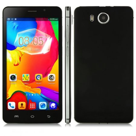 JIAKE I9 Smartphone Android 4.4 MTK6572W 5.5 Inch 3G Smart Wake Up Black