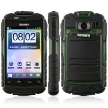 V5 Shockproof Smart Phone Android 2.3 SC8810 1.0GHz WiFi 3.5 Inch Capacitive Screen- Green