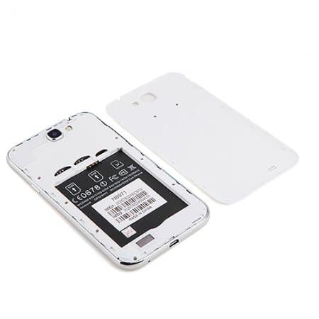 N8971 Smartphone Android 4.2 MTK6589 Quad Core 1GB 8GB 5.7 Inch HD Screen- White