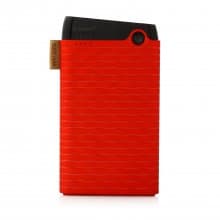 Cager B089 6000mAh Ultra Slim USB Power Bank for Smartphones Tablet PC Red