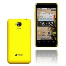 K-Touch E806 Smartphone Android 4.0 MSM8625 Duad Core 1.2GHz 4.3 Inch 3G GPS -Yellow
