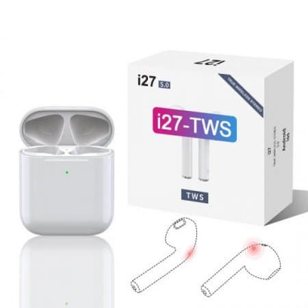 Tws Mini Wireless Headphones Bluetooth 5.0 Earphone Air Earbuds Handsfree Headset with Charging Box