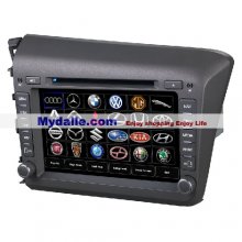 8 inch Car autoradio gps navigation system player Special Car dvd for Honda Civic 2012