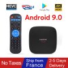 Android 9.0 TV Box Leadcool Plus Quad-Core Media Player 4G 64G Lecteur vidéo Bluetooth Dual WIFI 4K Set Top Box H.265 USB 3.0 Smart TV Boxs