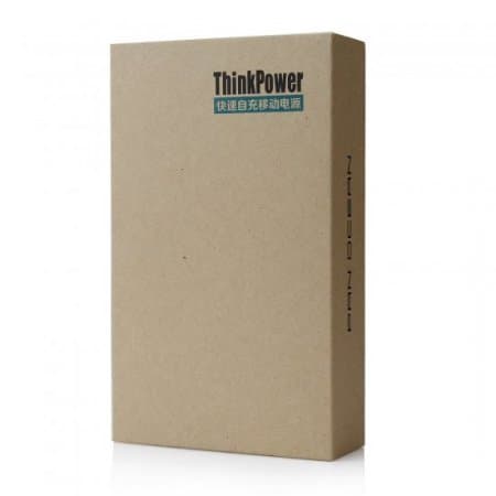 PAN OCEAN ThinkPower 10000mAh Power Bank Fast Charge Power Back 1.5 Inch Dual USB