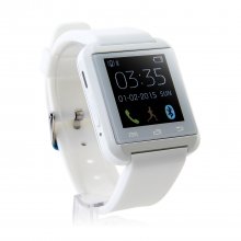 U Watch U8 Plus Smart Bluetooth Watch 1.44" Screen for iOS & Android Smartphones White