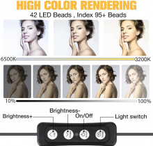 Computer HD live broadcast special ring light desktop anchor beauty fill light net red mobile phone photo lighting, etc.