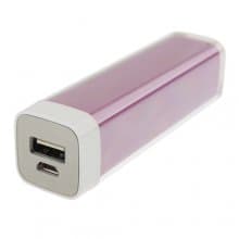 2600mAh USB Power Bank External Battery Charger for Mobile Phones