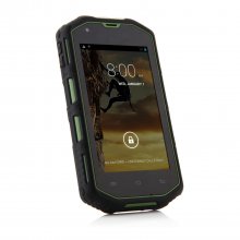 H5 Smartphone IP68 Android 4.2 MTK6572W Dual Core 4.0 Inch 3G Green