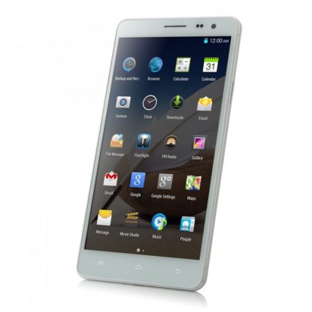 Kingelon V3S Smartphone Android 4.4 MTK6592 Octa Core 5.5 Inch QHD Screen White